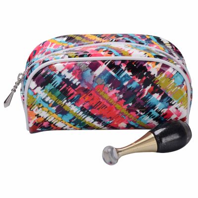 Painted Cosmetic Pouch Personalizable